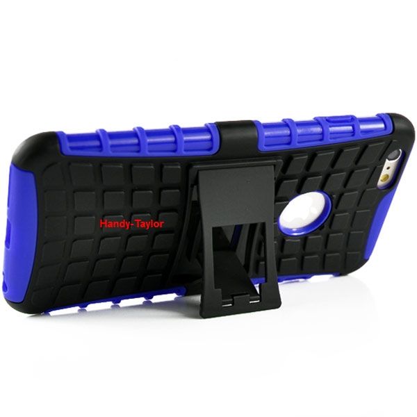 iPhone 6+ / 6S+ TPU Stand-Case Blau