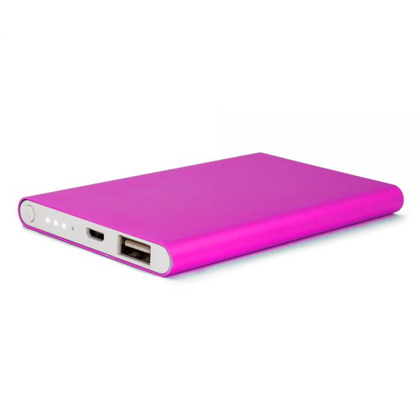 MINI POWER BANK mit 1 X USB und 12.000 mAh (farbwahl)