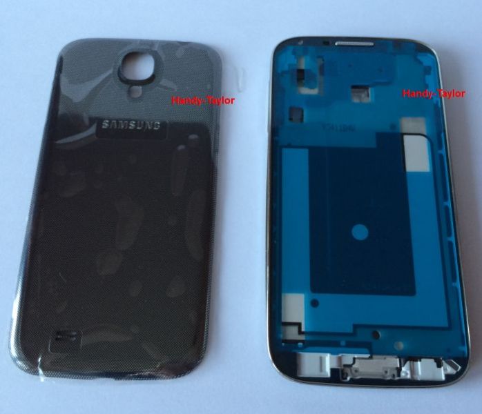 Samsung Galaxy S4 i9500 Mittelrahmen+Cover (Schwarz/Weiß)