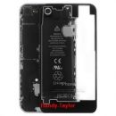 iPhone 4 Back Cover transparent (farbwahl)