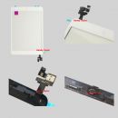 iPad MINI 1,2 Glasfront Weiß + Touch Screen + Kleinteile-Set