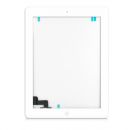 iPad 2 Glasfront Weiß mit Touch Screen+Kleinteile-Set