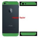 iPhone 5 Back Cover Set Grün (Glas oben/unten)