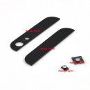 iPhone 5 Back Cover Set Schwarz (Glas oben/unten)+Linsen