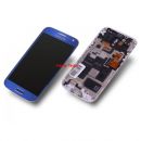 Samsung GT i919 Galaxy S4 MINI Komplett-Display Blau